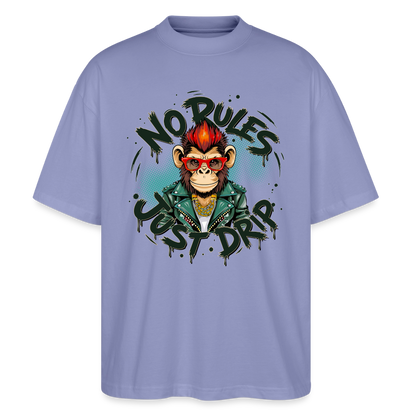 Monkey No Rules Design – Unisex Bio T-Shirt - Violett