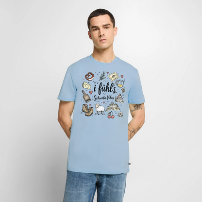 Alb Liebe Design – Männer Premium T-Shirt - Hellblau
