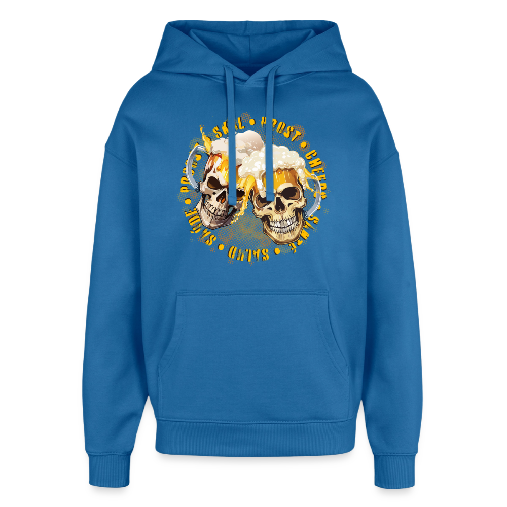 Oversized Unisex Hoodie - Achtsames Blau