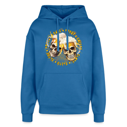 Oversized Unisex Hoodie - Achtsames Blau