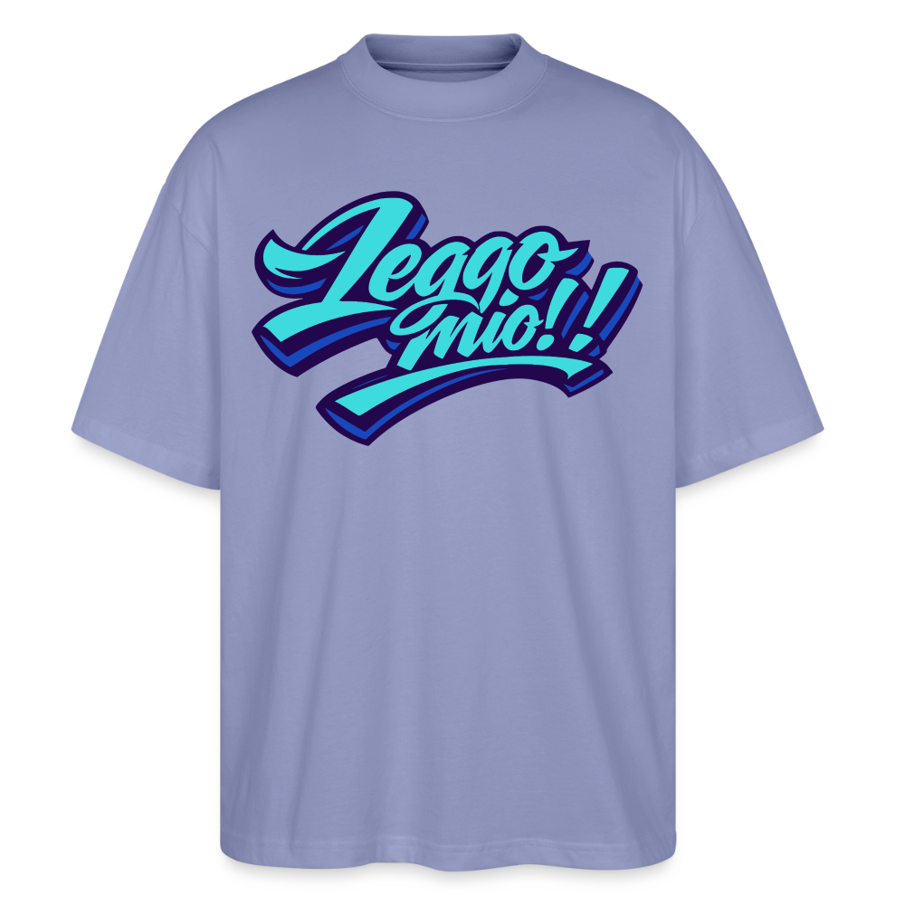 Leggomio Design – Oversized Unisex Bio T-Shirt - Violett