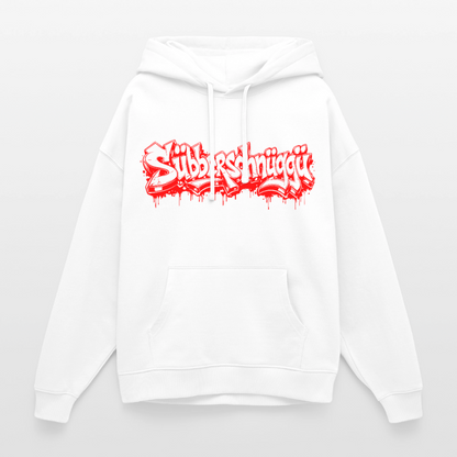 Sübberschnüggü Design – Oversized Unisex Hoodie - Weiß