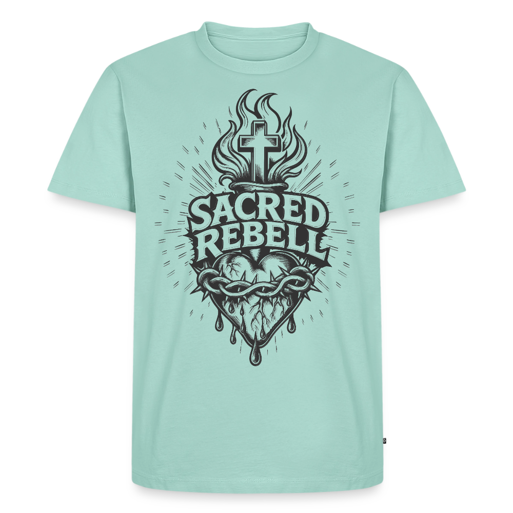 Sacred Rebell Design – Männer Premium T-Shirt - Mint 