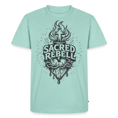 Sacred Rebell Design – Männer Premium T-Shirt - Mint 