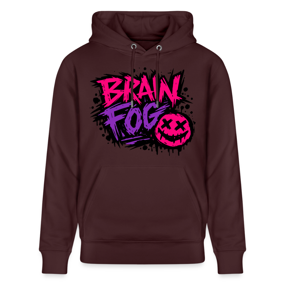 Brain Fog Design – Unisex Bio-Hoodie - Maroon