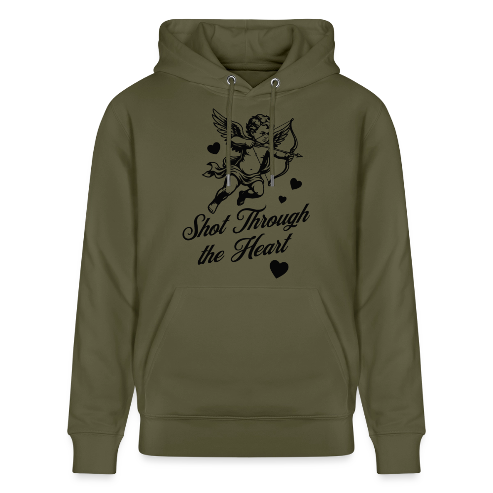 Amor Design – Unisex Bio-Hoodie - Khaki Grün
