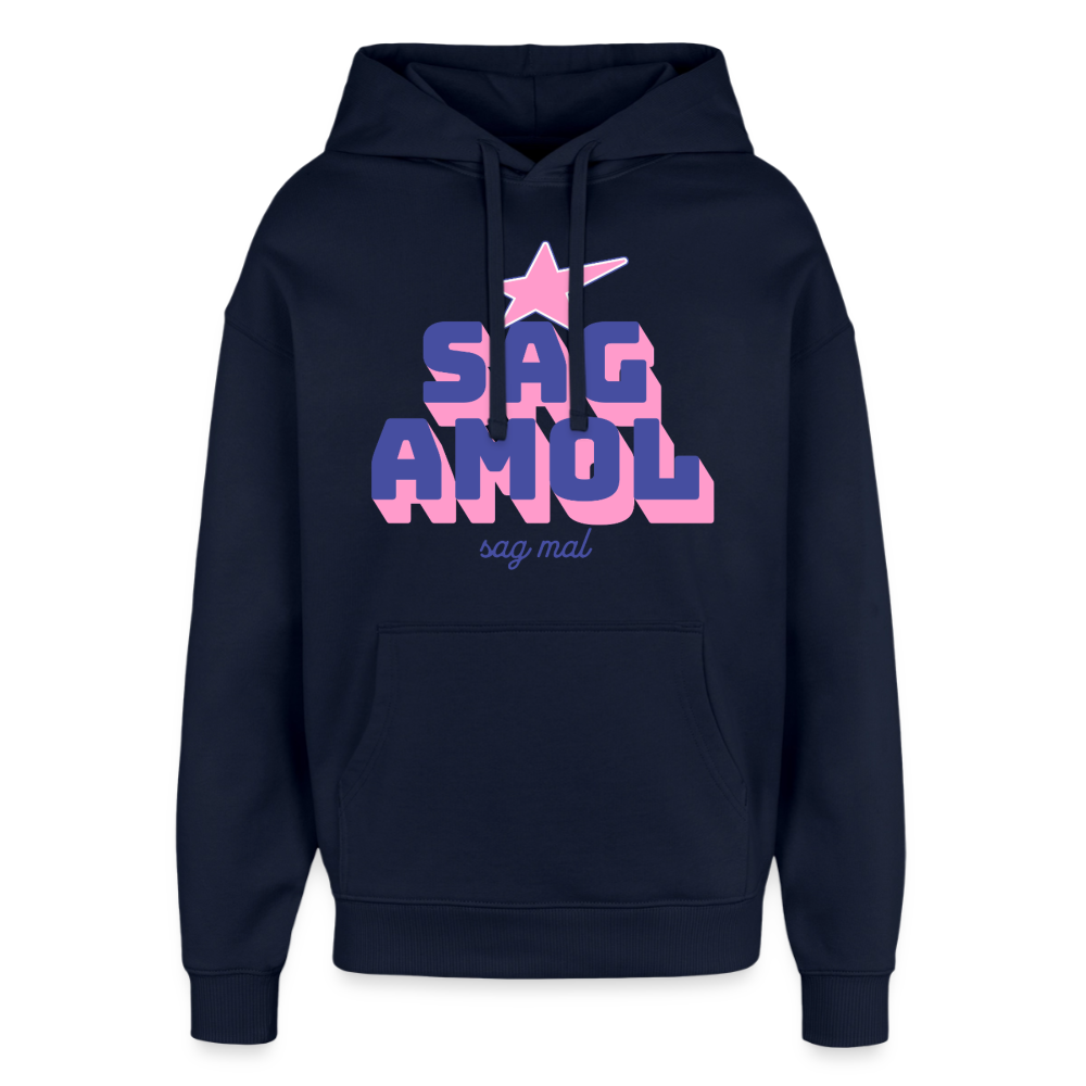 Sagamol Design – Oversized Unisex Hoodie - Navy