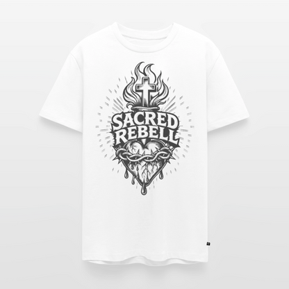 Sacred Rebell Design – Männer Premium T-Shirt - Weiß