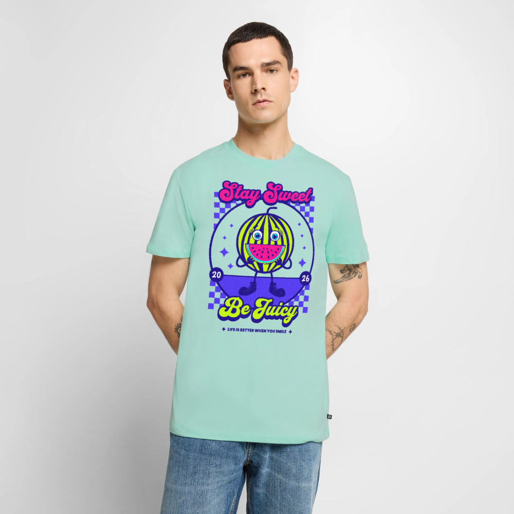 Stay Sweet Design – Männer Premium T-Shirt - Mint 