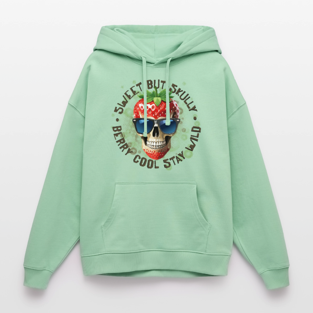 Strawberry Skull Design – Oversized Unisex Hoodie - Nebeljade