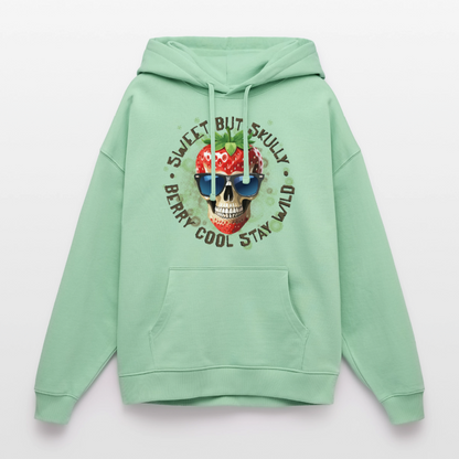 Strawberry Skull Design – Oversized Unisex Hoodie - Nebeljade