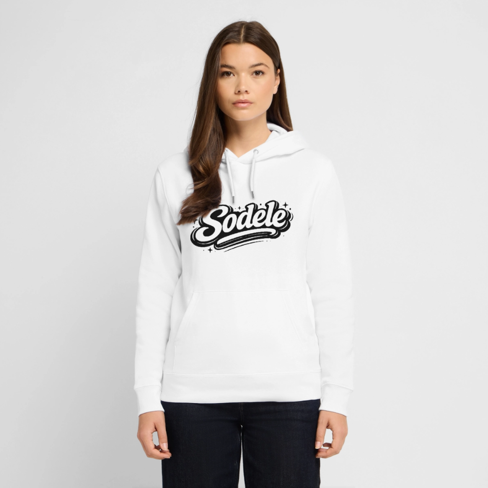 Sudele Design – Unisex Bio-Hoodie - Weiß