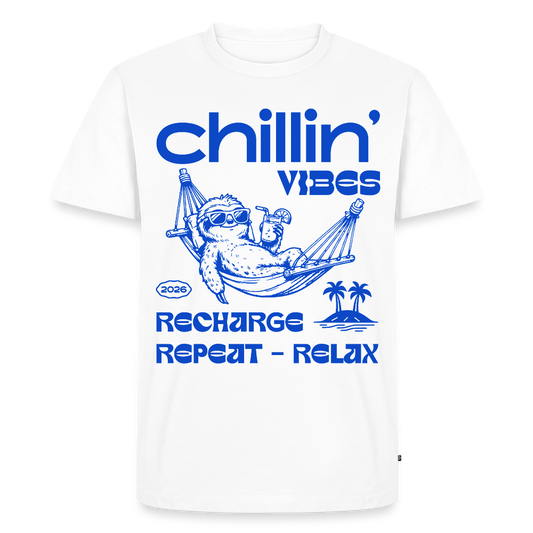 Chillen Vibes Design – Männer Premium T-Shirt - Weiß