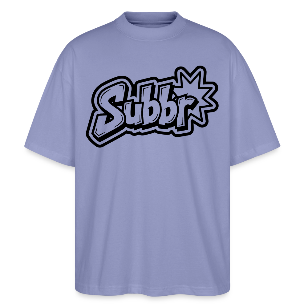 Subbr Design – Oversized Unisex Bio T-Shirt - Violett