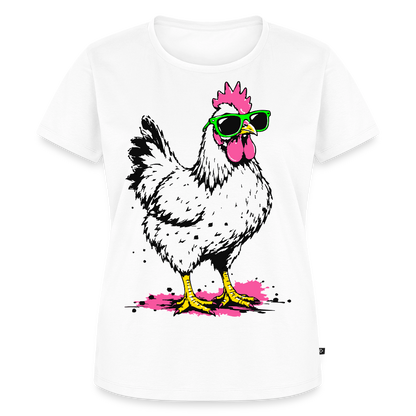 Street Schicken Design – Frauen Premium T-Shirt - Weiß