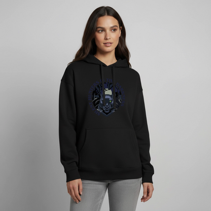 Silent Hunter Design – Oversized Unisex Hoodie - Schwarz