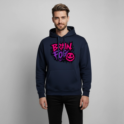 Brain Fog Design – Oversized Unisex Hoodie - Navy