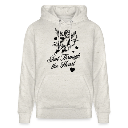Amor Design – Unisex Bio-Hoodie - Beige meliert