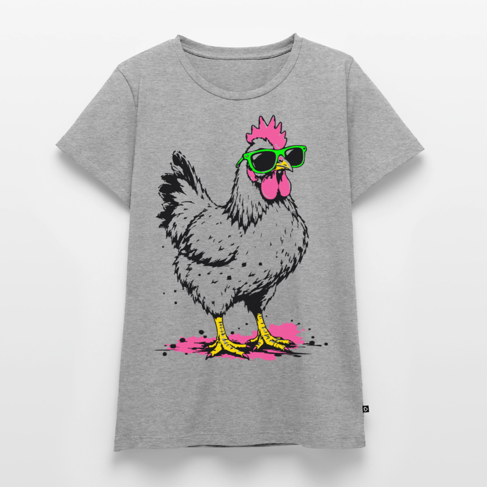 Street Schicken Design – Frauen Premium T-Shirt - Grau meliert