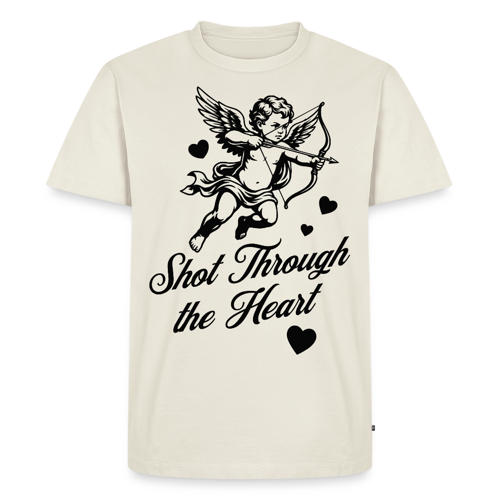Amor Design – Männer Premium T-Shirt - Naturweiß