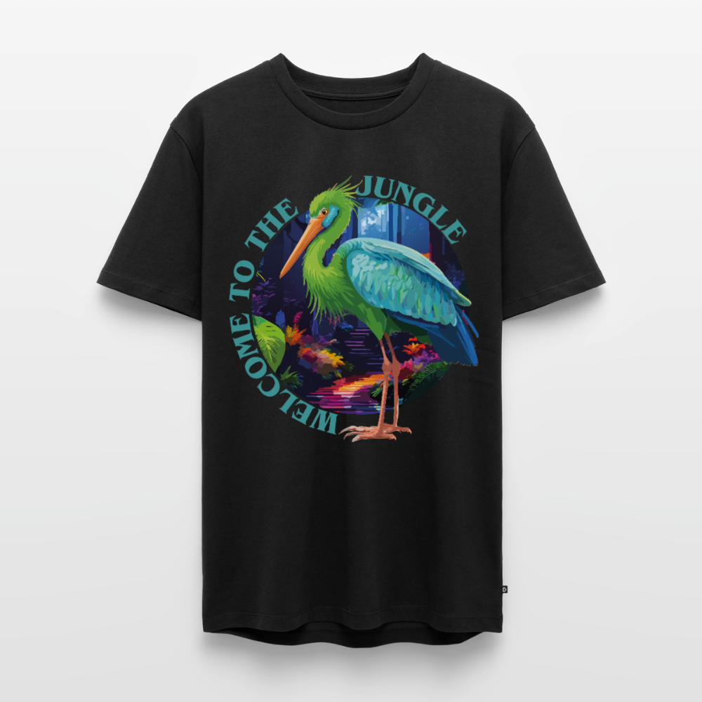 Jungle Design – Männer Premium T-Shirt - Schwarz