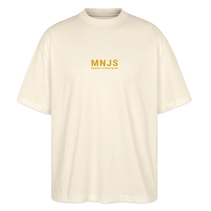 Skate Bunny Design – Oversized Unisex Bio T-Shirt - Natur