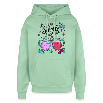 Schorle Social Club – Oversized Unisex Hoodie - Nebeljade