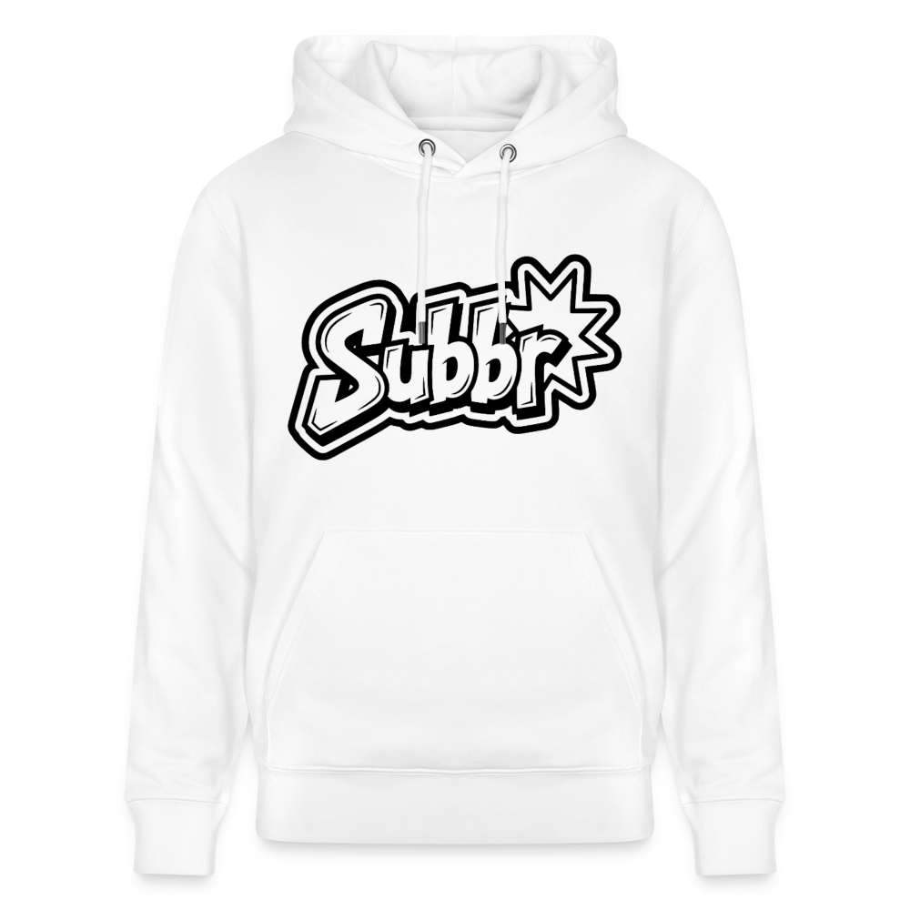 Subbr Design – Unisex Bio-Hoodie - Weiß