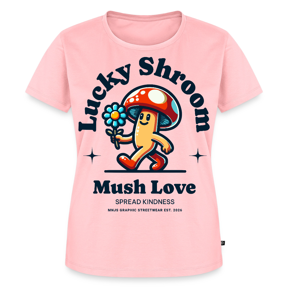 Lucky Shroom Design – Frauen Premium T-Shirt - Rosa