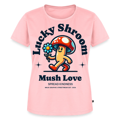 Lucky Shroom Design – Frauen Premium T-Shirt - Rosa