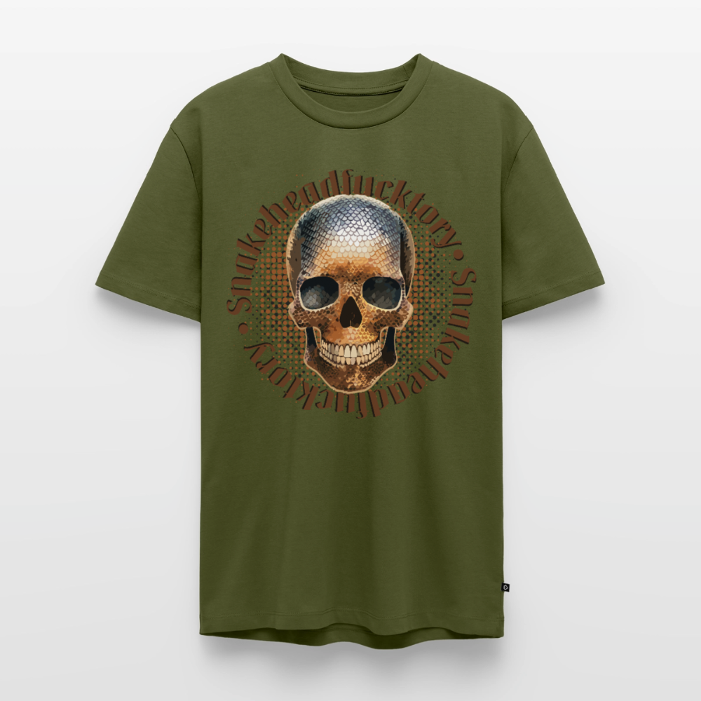 Sande Skull Design – Männer Premium T-Shirt - Khaki