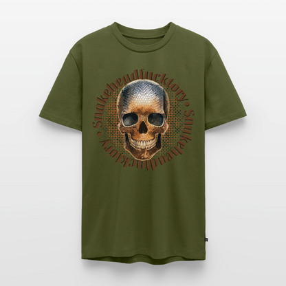 Sande Skull Design – Männer Premium T-Shirt - Khaki
