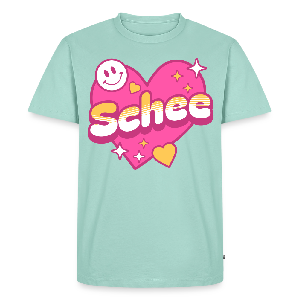 Schnee Design – Männer Premium T-Shirt - Mint 