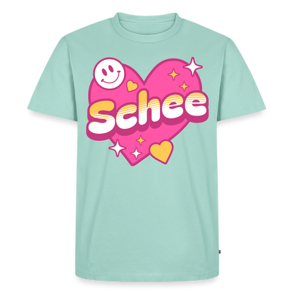 Schnee Design – Männer Premium T-Shirt - Mint 