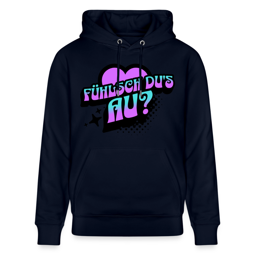 Fühlsch du‘s au Design – Unisex Bio-Hoodie - Navy