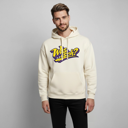 Was isch? Design – Oversized Unisex Hoodie - Natur