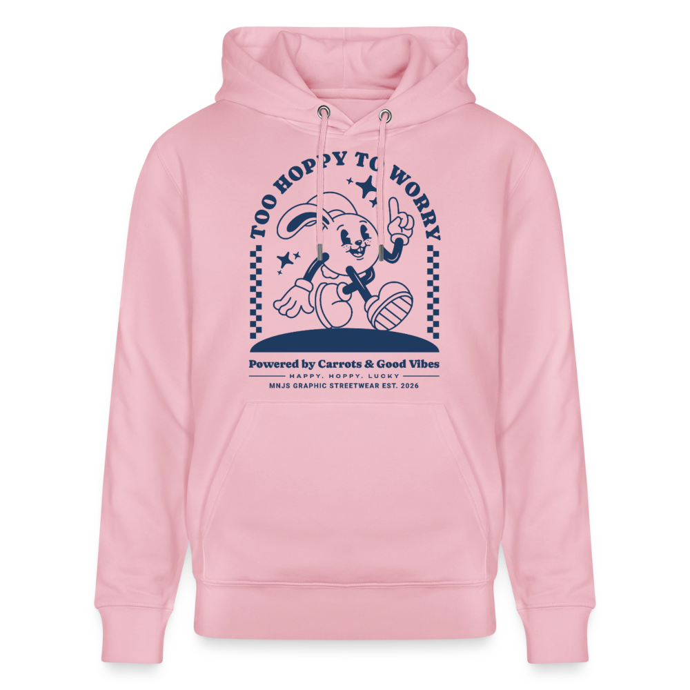 Too Hoppy Too Worry Design – Unisex Bio-Hoodie - Hellrosa
