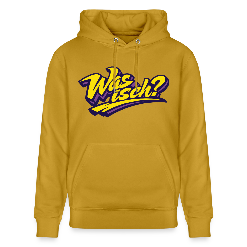 Was isch? Design – Unisex Bio-Hoodie - Ocker