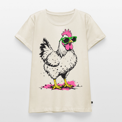 Street Schicken Design – Frauen Premium T-Shirt - Naturweiß