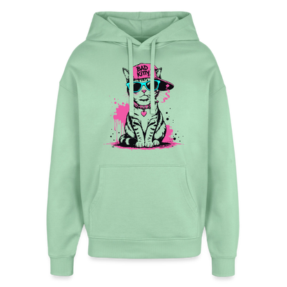Bad Kitty Design – Oversized Unisex Hoodie - Nebeljade