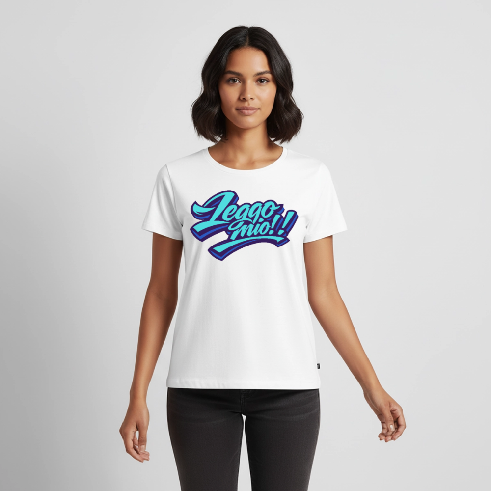 Leggomio Design – Frauen Premium T-Shirt - Weiß