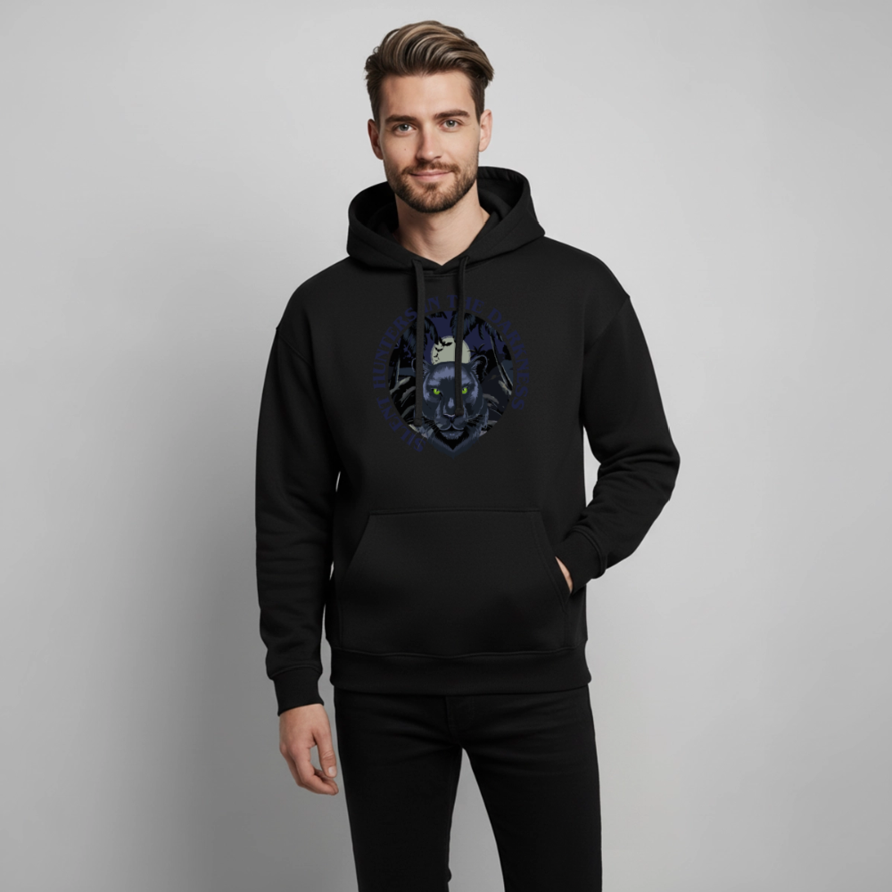 Silent Hunter Design – Oversized Unisex Hoodie - Schwarz
