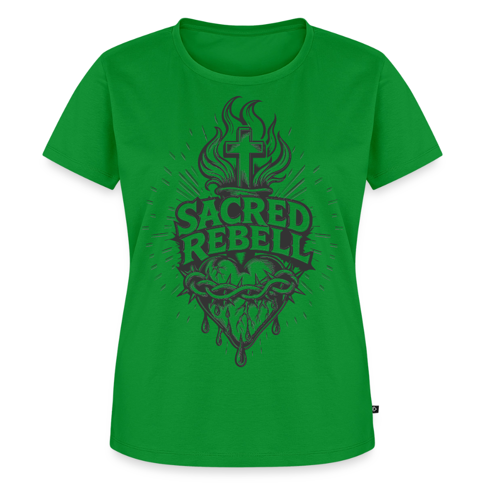 Sacred Rebell Design – Frauen Premium T-Shirt - Grün