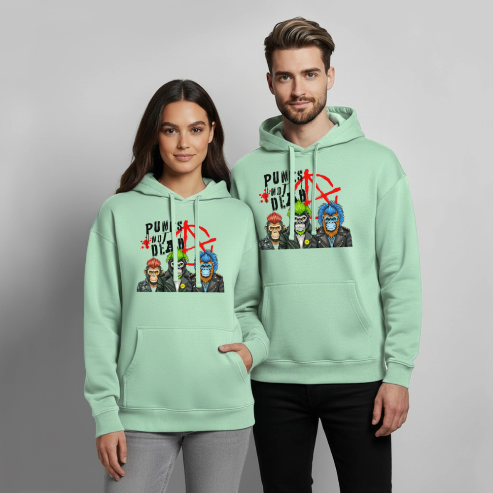 Punks Not Dead Design – Oversized Unisex Hoodie - Nebeljade