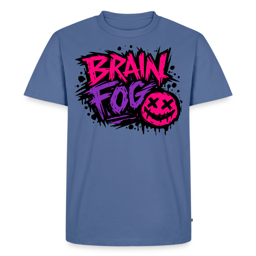 Brain Fog Design – Männer Premium T-Shirt - Taubenblau