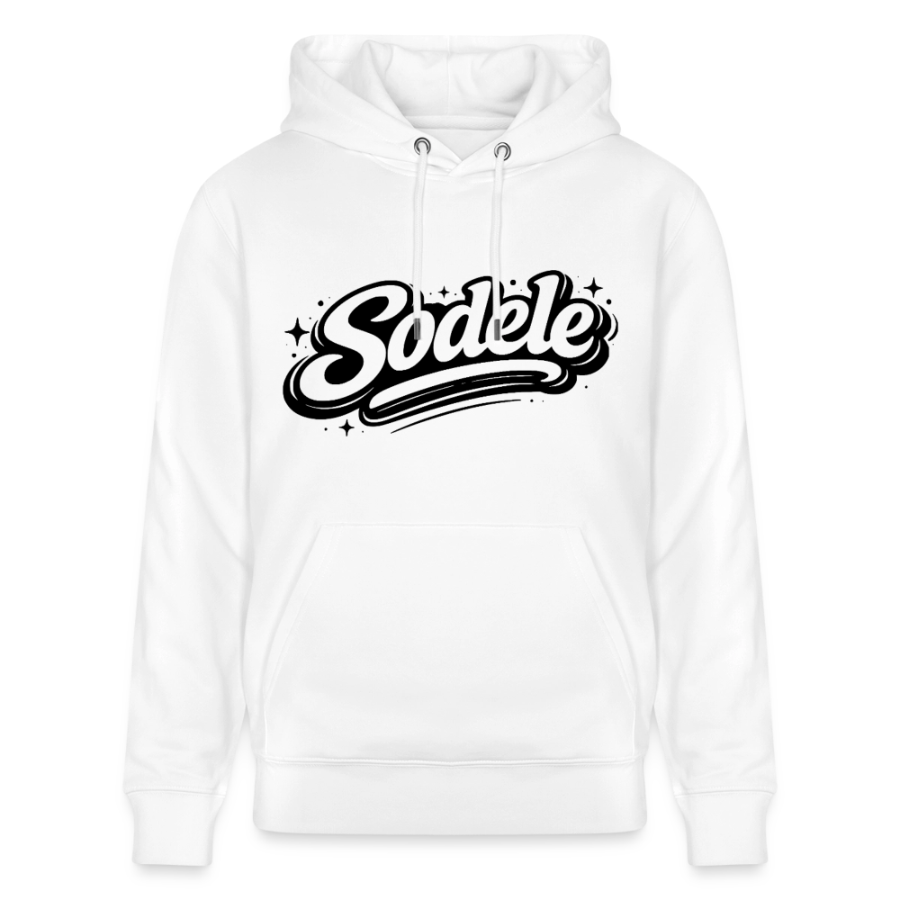 Sudele Design – Unisex Bio-Hoodie - Weiß