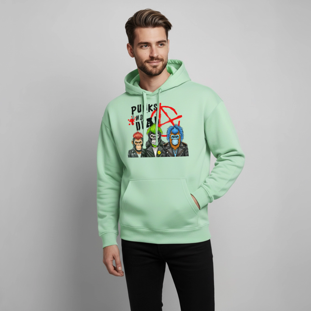 Punks Not Dead Design – Oversized Unisex Hoodie - Nebeljade