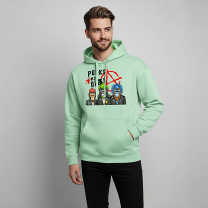 Punks Not Dead Design – Oversized Unisex Hoodie - Nebeljade