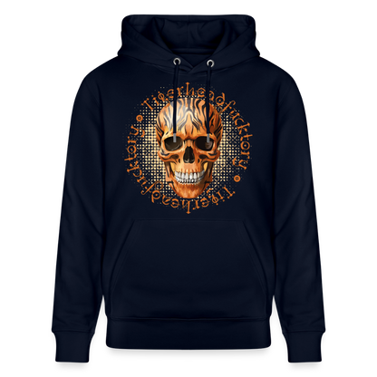 Tiger skull Design – Unisex Bio-Hoodie - Navy