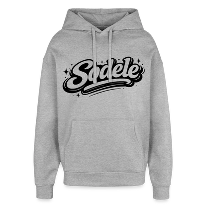 Sodele Design – Oversized Unisex Hoodie - Grau meliert